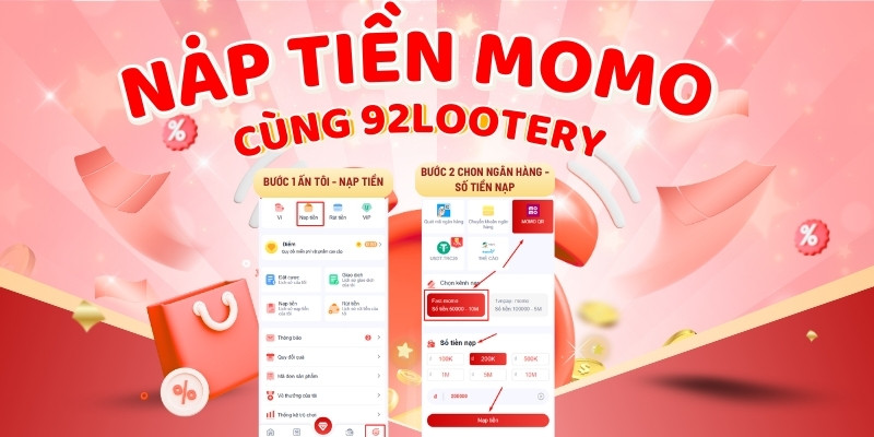 Các ví điện tử hỗ trợ nạp tiền tại 92Lottery